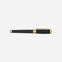 S.T. Dupont James Bond 007 Large Black Lacquer & Gold Fountain Pen (M) 410048