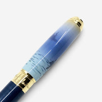 S.T. Dupont Claude Monet Large Line D Lacquer & Gold Rollerball Pen 412049L