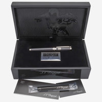 S.T. Dupont Line D Iron Man Grey Brass & Palladium Limited Edition Rollerball Pen 412707