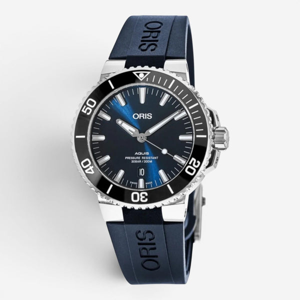 Oris Aquis Date Stainless Steel Automatic Men's Watch 01-733-7730-4135-07-4-24-6