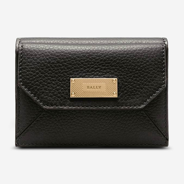 Bally Leir Suzy Women's Black Leather Wallet 6224590