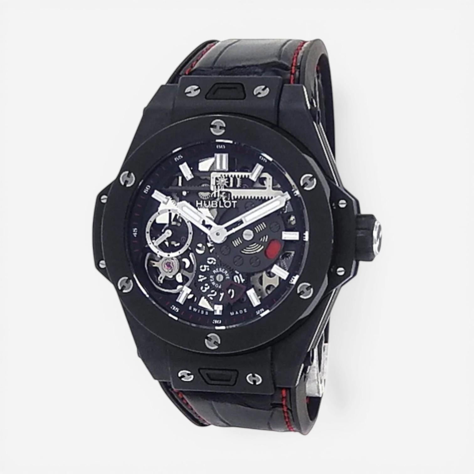Hublot Big Bang Meca-10 Black Magic Ceramic Automatic Men's Watch 414.CI.123.RX