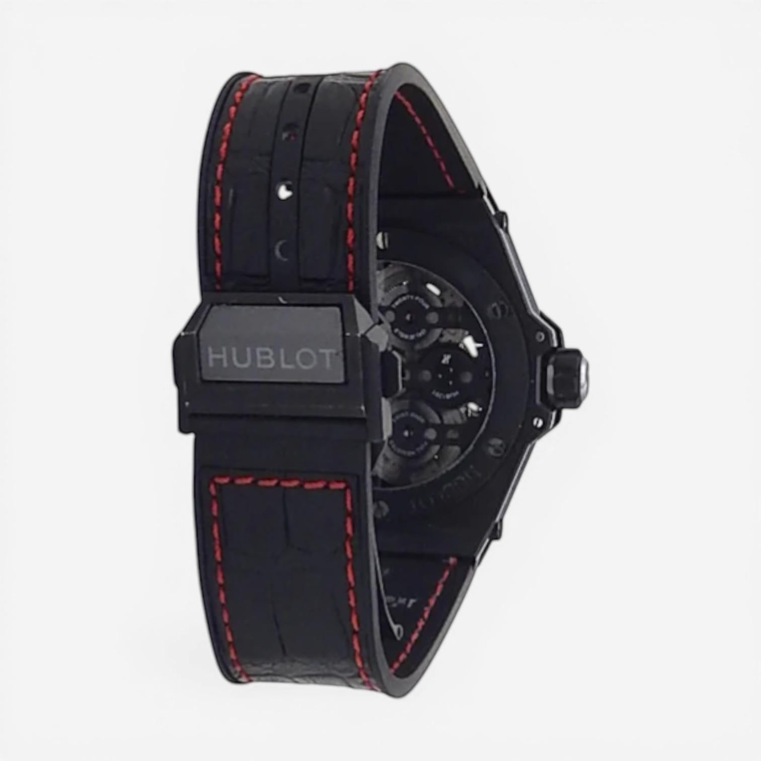 Hublot Big Bang Meca-10 Black Magic Ceramic Automatic Men's Watch 414.CI.123.RX