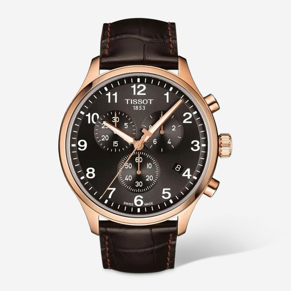 Tissot Chrono Classic XL Men's Black Dial Watch T1166173605701