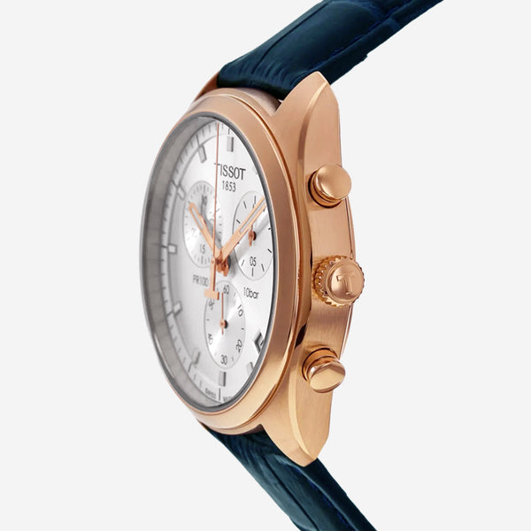 Tissot PR100 Chronograph Men's Silver Dial Watch T1014173603100
