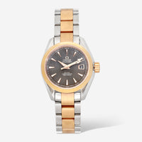 Omega De Ville Prestige 18K Rose Gold/Steel Chronometer Auto Ladies Watch 424.20.33.20.05.002