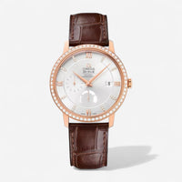Omega De Ville Prestige 18K Rose Gold Automatic Unisex Watch 424.58.40.21.52.002