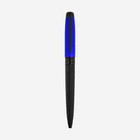 S.T. Dupont Line D Eternity Fluo Neon Blue Matte Black Lacquer Ballpoint Pen 425033L