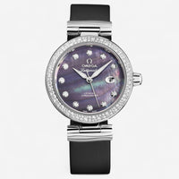 Omega De Ville Ladymatic Stainless Steel Diamond Automatic Ladies Watch 425.37.34.20.57.004