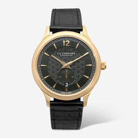 Chopard L.U.C XPS 1860 Officer 18K Yellow Gold Automatic Men's Watch 161242-0001