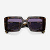 Prada Women's Tortoise Frame Purple Lens Sunglasses PR23YS2AU05Q