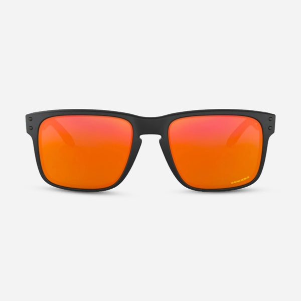 Oakley Holbrook XL Men's Prizm Ruby Black Frame Sunglasses 9102-E2