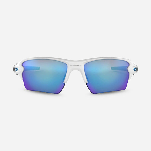 Oakley Flak 2.0 XL Men's Prizm Sapphire White Sunglasses 9188-94