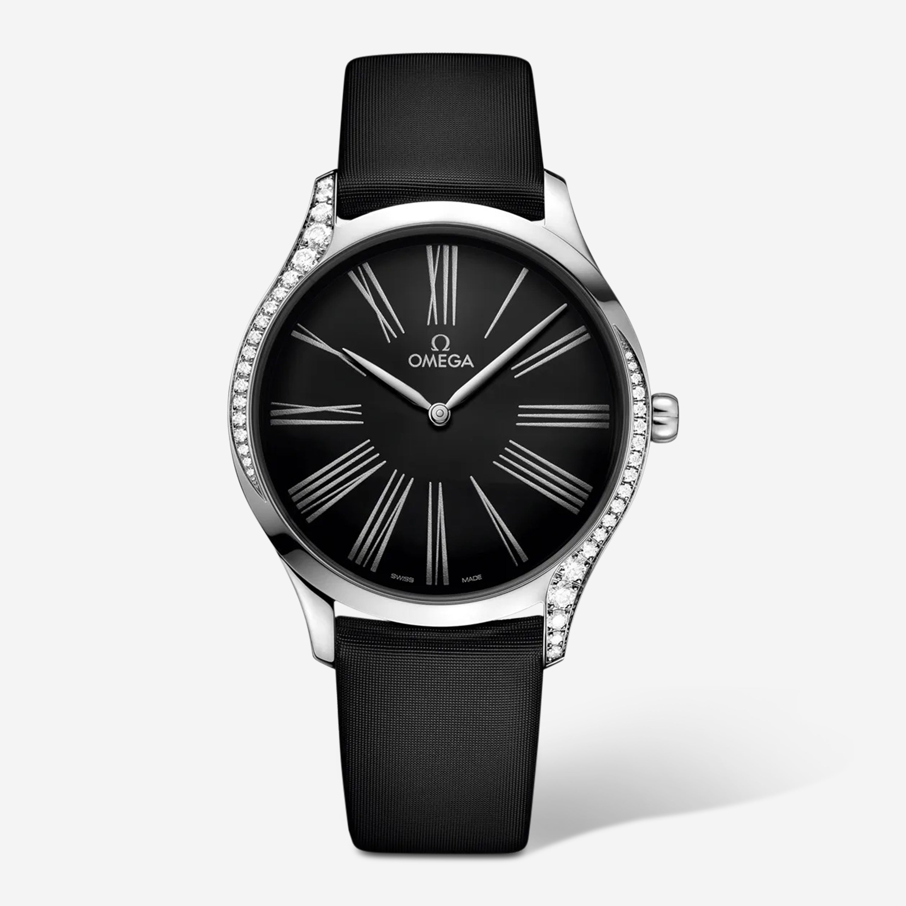 Omega De Ville Tresor Stainless Steel Diamond Quartz Ladies Watch 428.17.39.60.01.001 - THE SOLIST