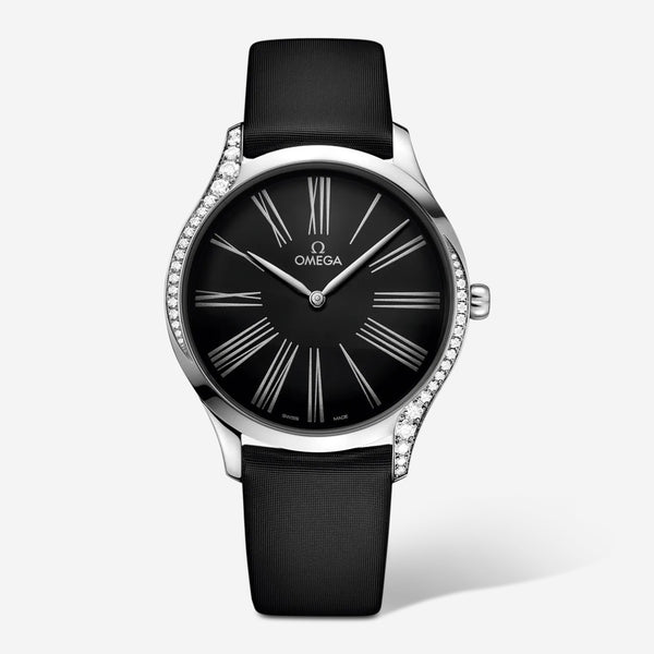 Omega De Ville Tresor Stainless Steel Diamond Quartz Ladies Watch 428.17.39.60.01.001 - THE SOLIST