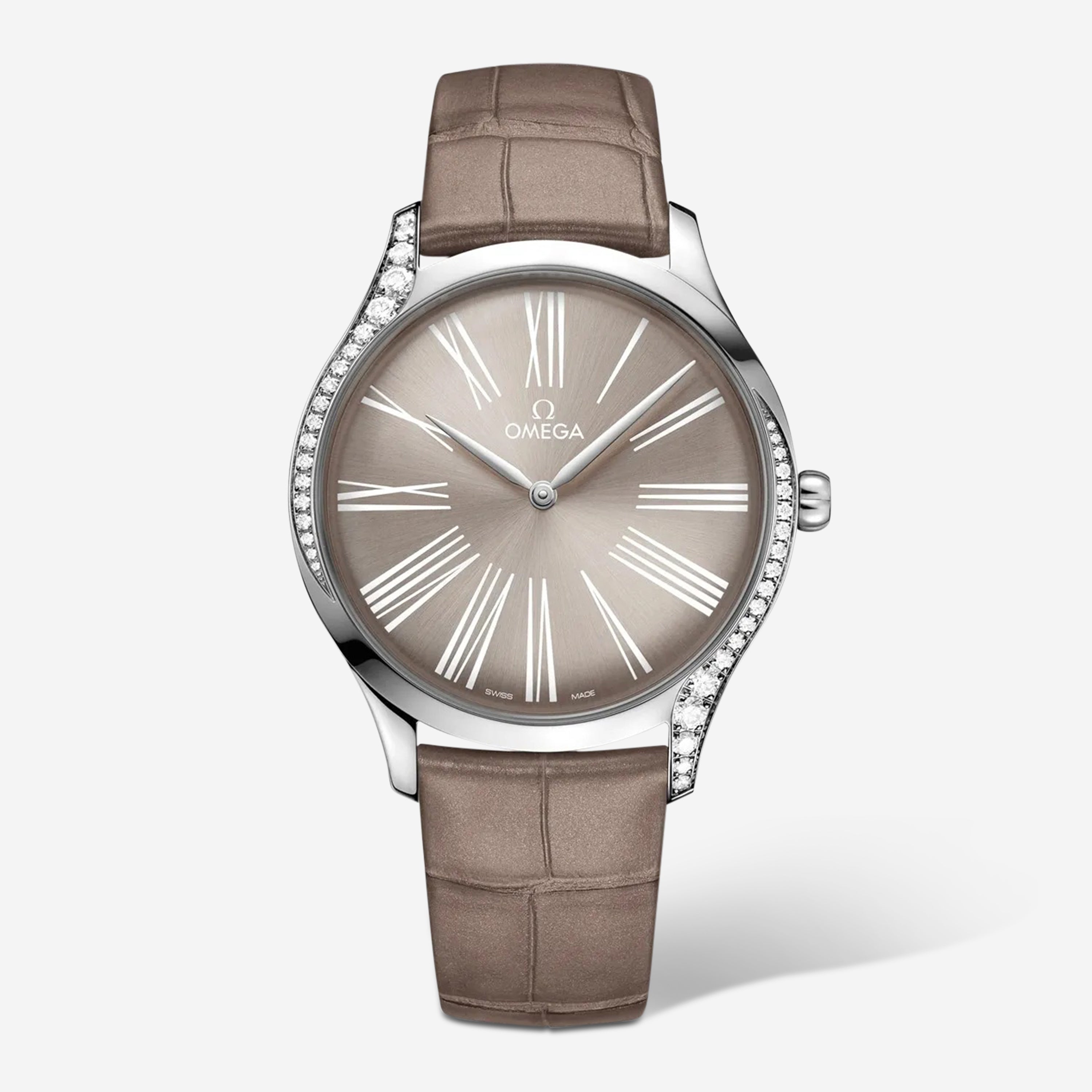 Omega De Ville Tresor Stainless Steel Diamond Quartz Ladies Watch 428.18.39.60.13.001 - THE SOLIST