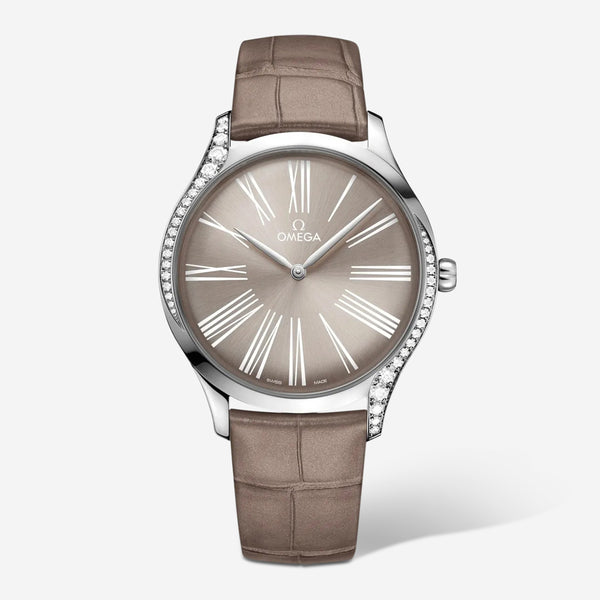 Omega De Ville Tresor Stainless Steel Diamond Quartz Ladies Watch 428.18.39.60.13.001 - THE SOLIST