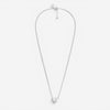 Morganne Bello Infinite Love 18K White Gold Diamond Heart Pendant Necklace 43WL