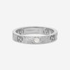 Gucci Icon 18K White Gold & Diamond Ring YBC727892003019 MSRP $1,820 - THE SOLIST