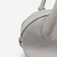 Salvatore Ferragamo 21E881 Mini Fiamma Women's Grey Bag MSRP $1788 - THE SOLIST