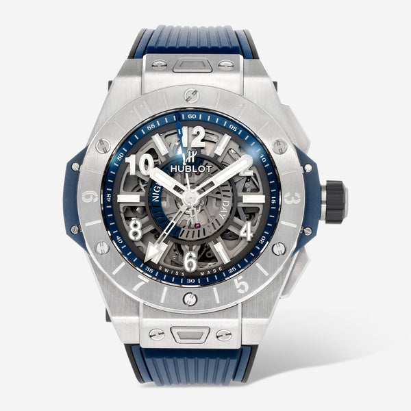 Hublot Big Bang Unico GMT 45mm Titanium Automatic Men's Watch 471.NX.7112.RX