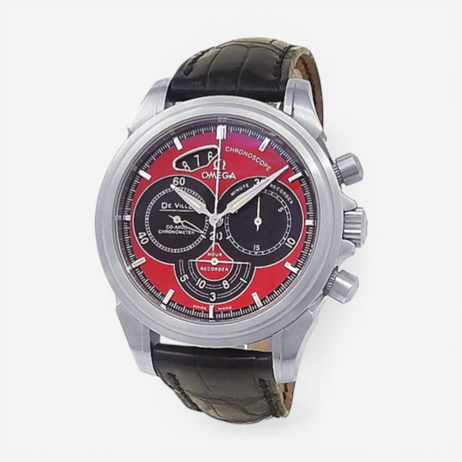 Omega De Ville Chronoscope Stainless Steel Automatic Men's Watch 4851.61.31