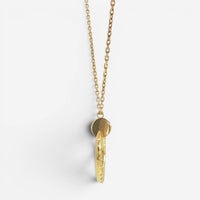 Cartier Juste un Clou 18K Yellow Gold Diamond Pendant Necklace B7224895