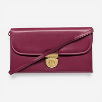 Salvatore Ferragamo Anemone 614935 Magenta Crossbody Bag MSRP $960 - THE SOLIST