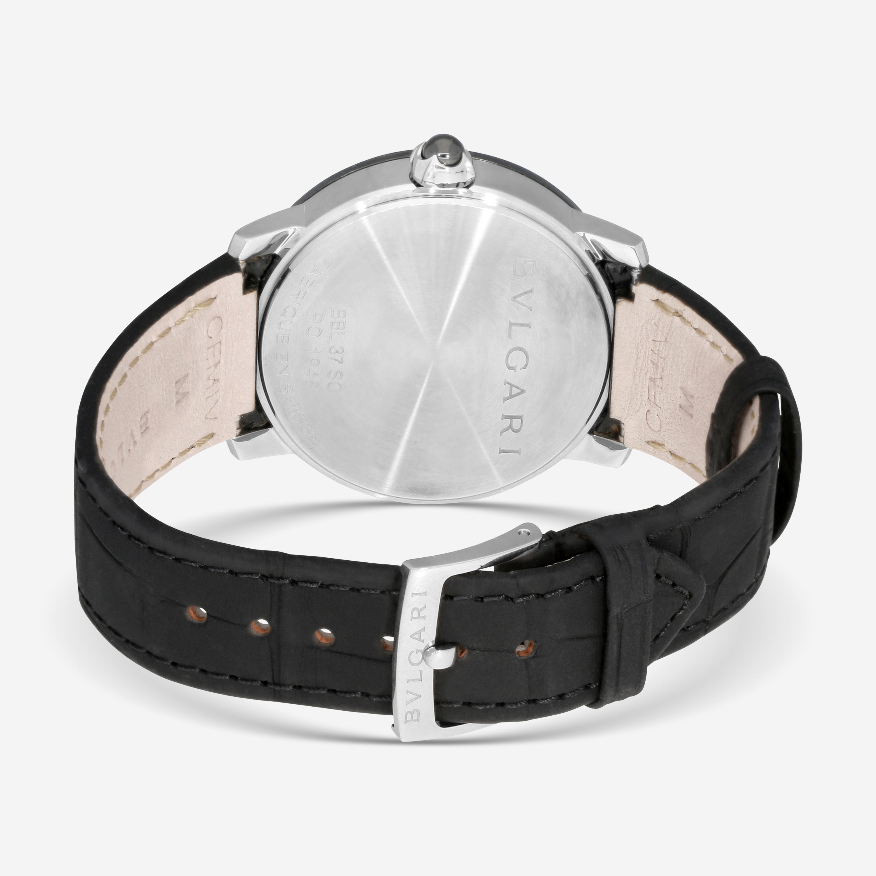 Bulgari Bulgari Black Lacquered Diamond Automatic Ladies