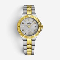 Edox Delfin Stainless Steel Diamond Quartz Ladies Watch 53020-357JM-NADD