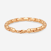 Roberto Coin Oro Classic 18K Rose Gold Link Bracelet 5310182AX800