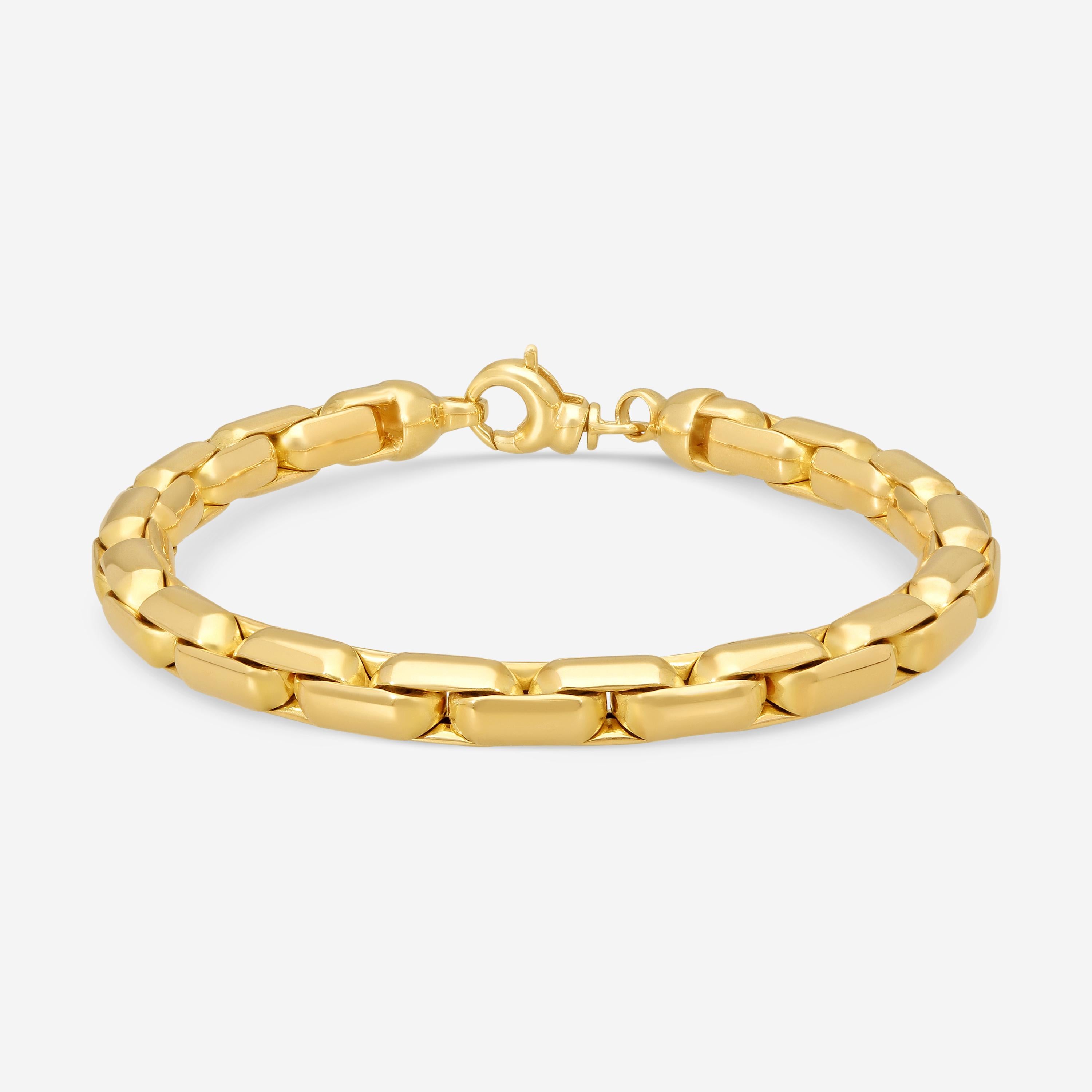 Roberto Coin Oro Classic 18K Yellow Gold Link Bracelet 5310182AY800