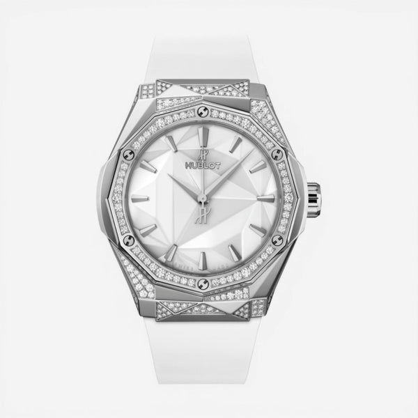Hublot Classic Fusion Orlinski Titanium Diamond Automatic Men's Watch 550.NS.220
