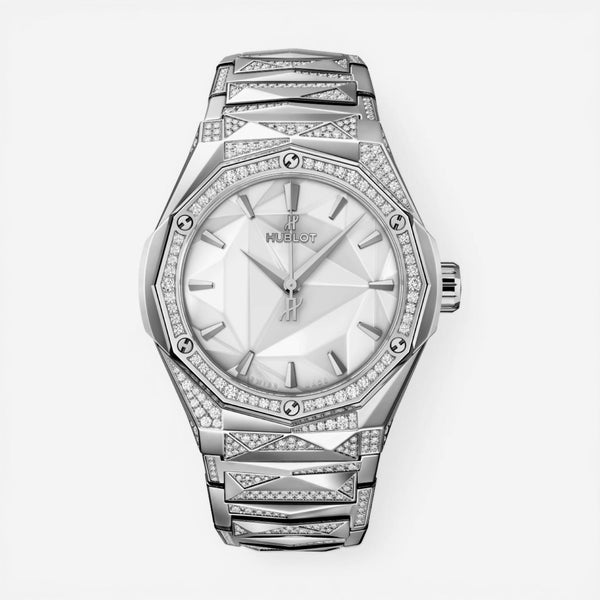 Hublot Classic Fusion Orlinski Titanium Diamond Automatic Men's Watch 550.NS.220