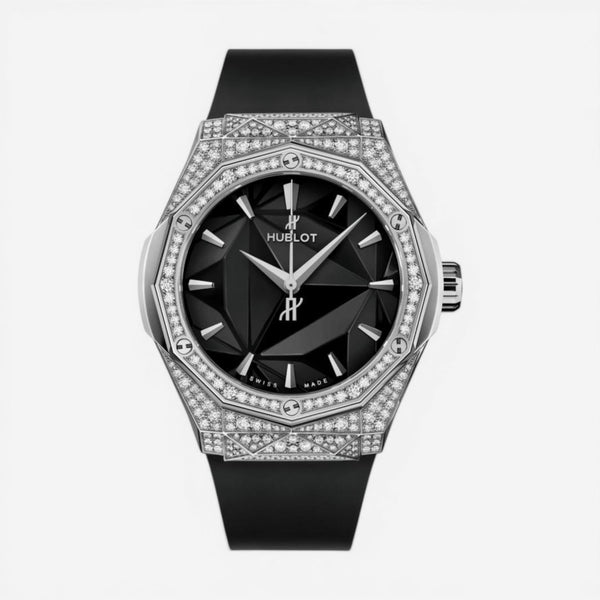 Hublot Classic Fusion Orlinski Titanium Diamond Automatic Men's Watch 550.NS.180