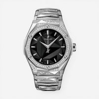 Hublot Classic Fusion Orlinski Titanium Diamond Automatic Men's Watch 550.NS.180
