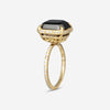 Armenta Sueno 18K Yellow Gold Black & White Diamond Statement Ring Sz. 6 18350