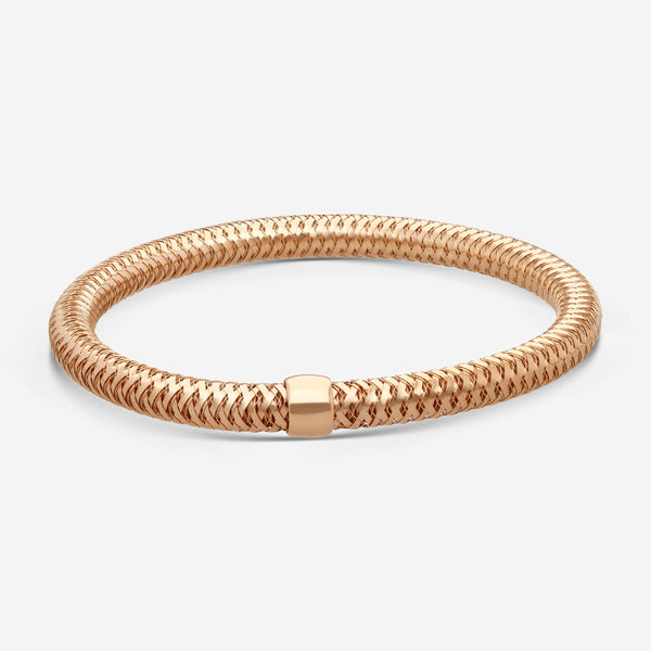 Roberto Coin Primavera 18K Rose Gold Bangle Bracelet 557182AXBA00