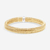 Roberto Coin Primavera 18K Rose & White Gold Diamond Bangle Bracelet 557716AHBAX0 - THE SOLIST