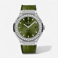 Hublot Classic Fusion Titanium Automatic Diamond Ladies Watch 565.NX.8970.LR.1204