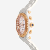 Chopard Happy Sport Round Chronograph Ceramic Diamond Quartz Unisex Watch 288515