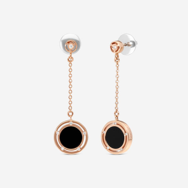 Damiani 18K Rose Gold Diamond Drop Earrings 20086900 - THE SOLIST