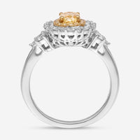 Gregg Ruth 18K White Gold Diamond 1.35ct. Engagement Ring Sz. 6.5 602124 - THE SOLIST