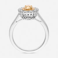 Gregg Ruth 18K White Gold Diamond 1.28ct. Engagement Ring Sz. 6.5 602512-GCR/000917.108 - THE SOLIST