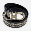 Salvatore Ferragamo 706117 Women's Double Gancini Belt Size 100 MSRP $550 - THE SOLIST