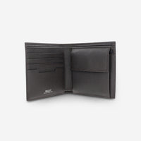 Bally Myie Chocolate Embossed Leather Men's Wallet 6211560