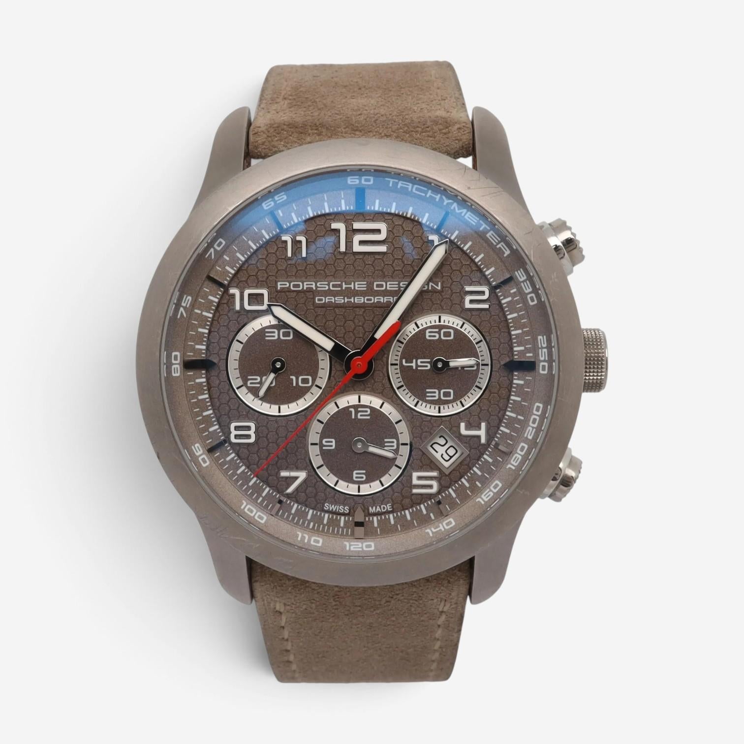 Porsche Design Dashboard Chronograph Titanium Automatic Men's Watch 6612.11/3