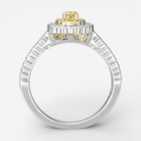 Gregg Ruth 18K Yellow Gold Diamond Engagement Ring Sz. 6.75 59367 - THE SOLIST