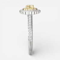 Gregg Ruth 18K Yellow Gold Diamond Engagement Ring Sz. 6.75 59367 - THE SOLIST