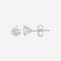 Ina Mar 14K White Gold Diamond Martini Stud Earrings ST1001D-FW-100F - THE SOLIST